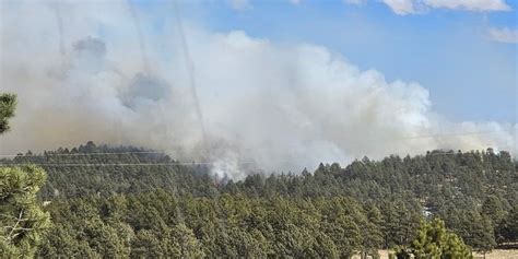 Wildfire burning in Teller County prompts evacuation order